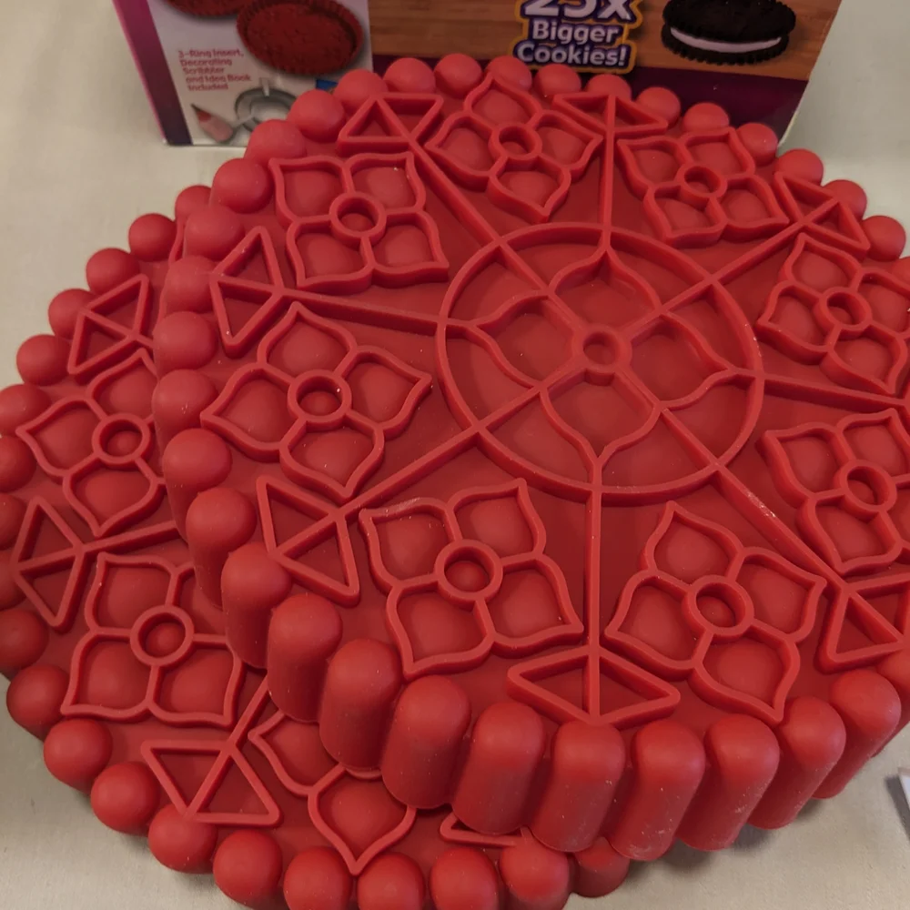 Kids Cooking Fun:Pampered Chef Emoji Cookie Cutters & Big Top Giant Cookies